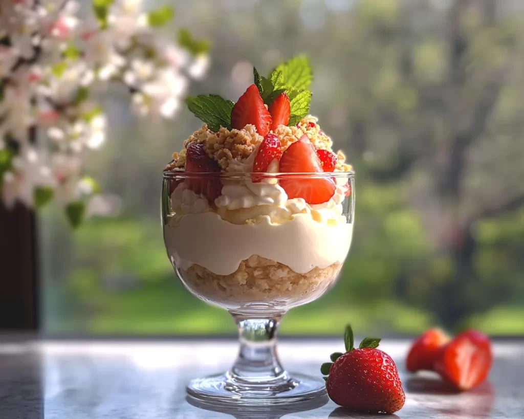 Spring Desserts: Strawberry Mascarpone Parfaits in 5 Steps