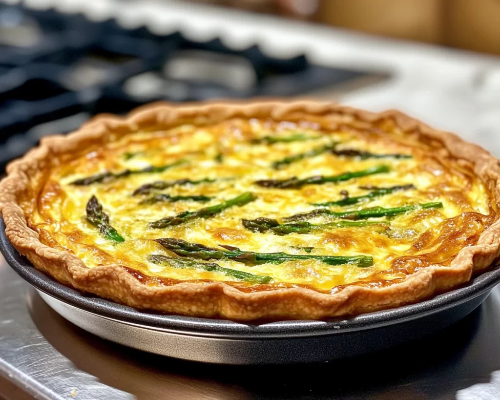 Easter Foods: Spring Quiche With Asparagus and Gruyere in 35 Minutes