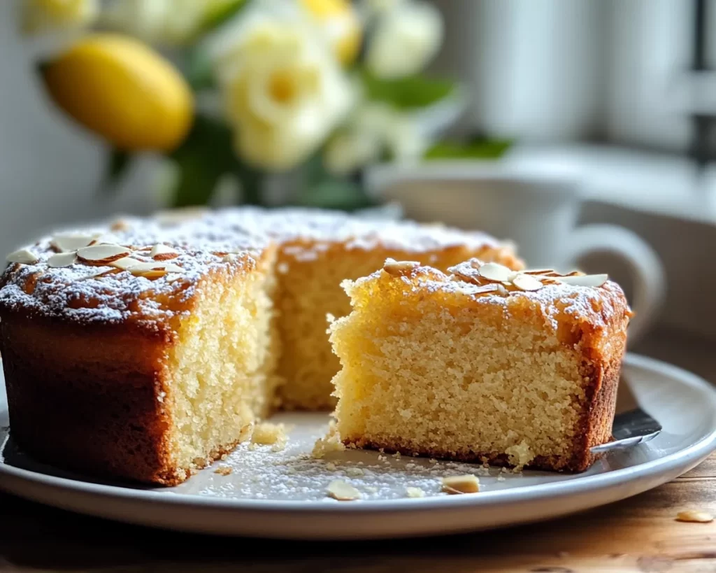 Spring Baking: Almond Lemon Cake in 5 Steps