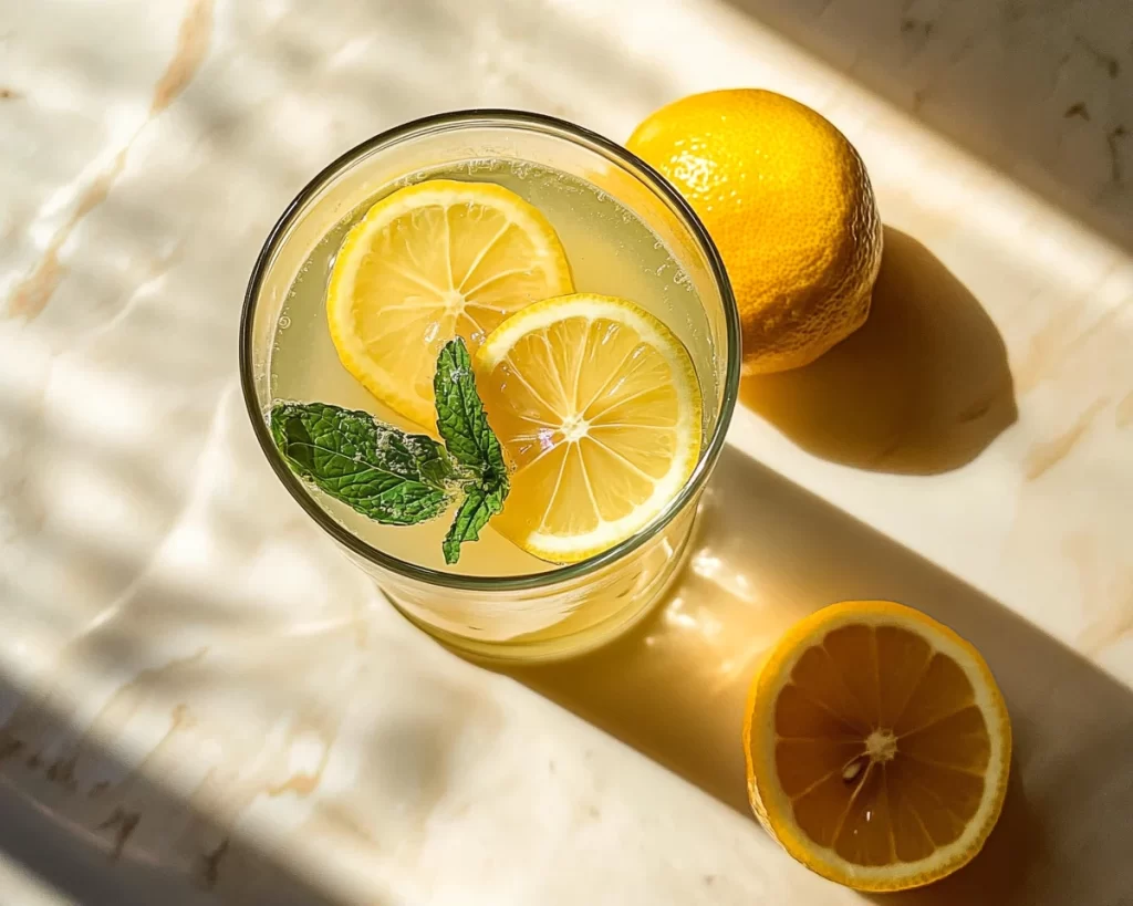 Soda Drinks Recipes: Lemon Soda Mocktail (Simple + Fresh)