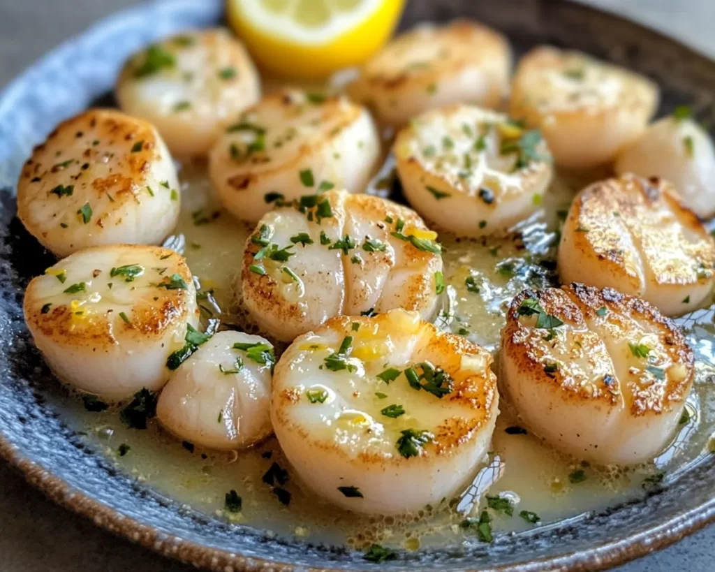 Spring Dinner Ideas: Garlic Lemon Butter Scallops in 15 Minutes