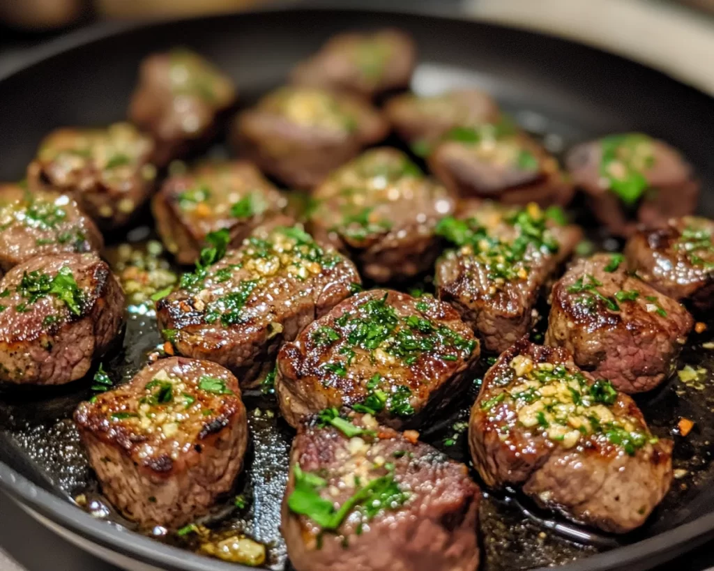 Spring Dinner: Garlic Butter Steak Bites in 15 Minutes