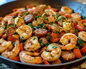 Summer Dinner Recipes: Cajun Shrimp and Sausage Skillet in 20 Minutes