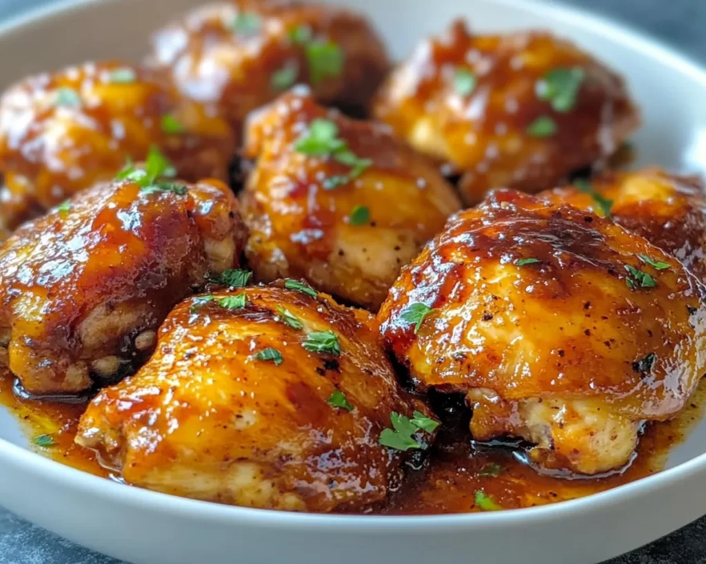 Easy Dinner Recipes for Family: Baked BBQ Chicken Thighs in 30 Minutes