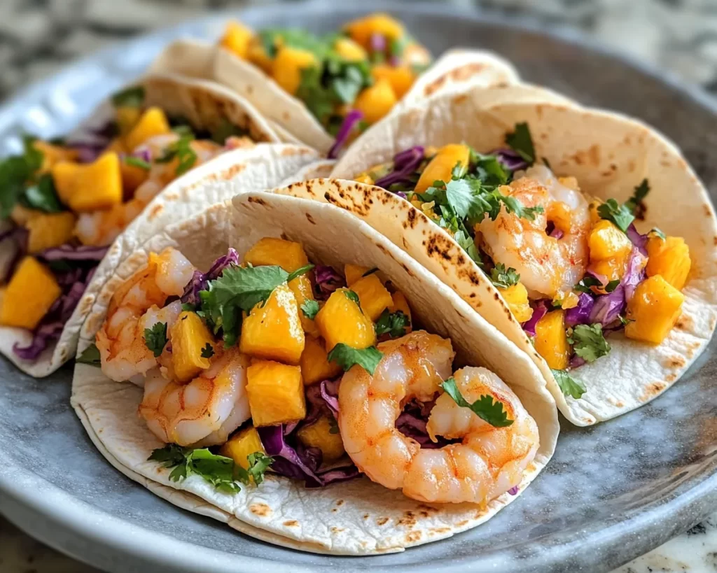 Easy Summer Dinners: Shrimp Tacos With Mango Slaw in 20 Minutes