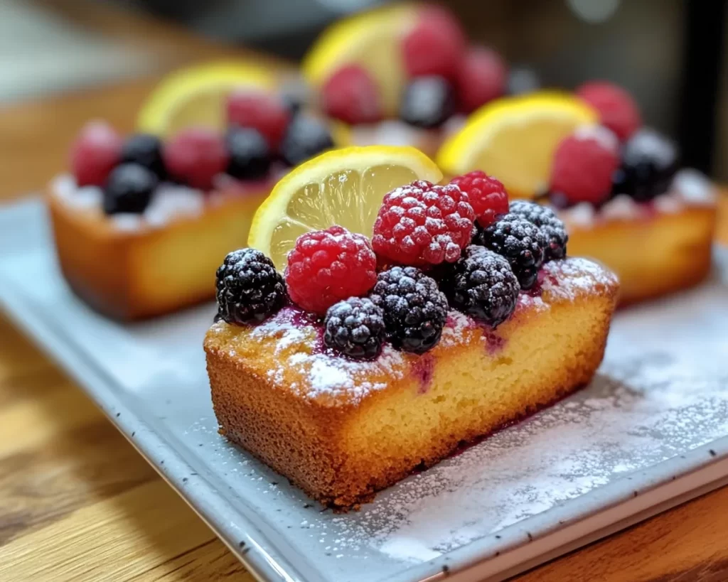 Spring Baking: Lemon Berry Mini Loaves in 7 Steps