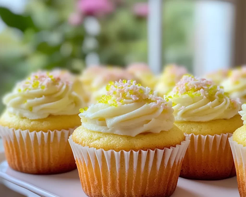 Spring Cupcakes: Coconut Lime Cupcakes in 5 Steps