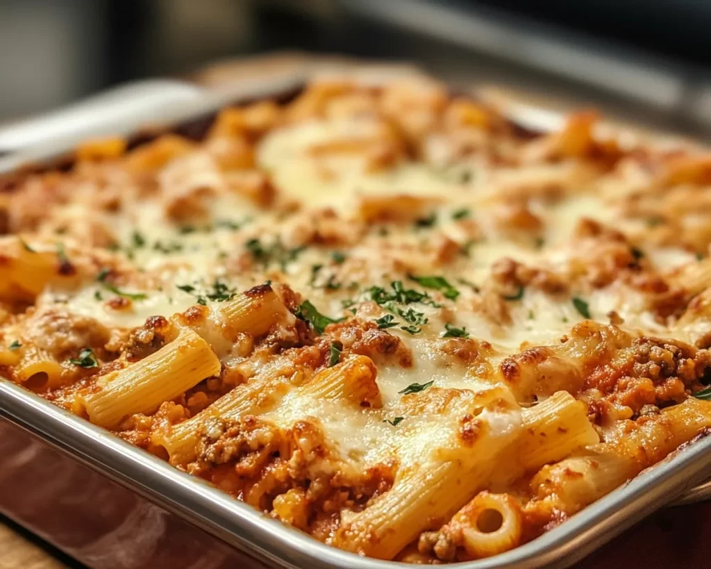 Easy Dinner Recipes for Family: Baked Ziti with Ricotta in 7 Steps