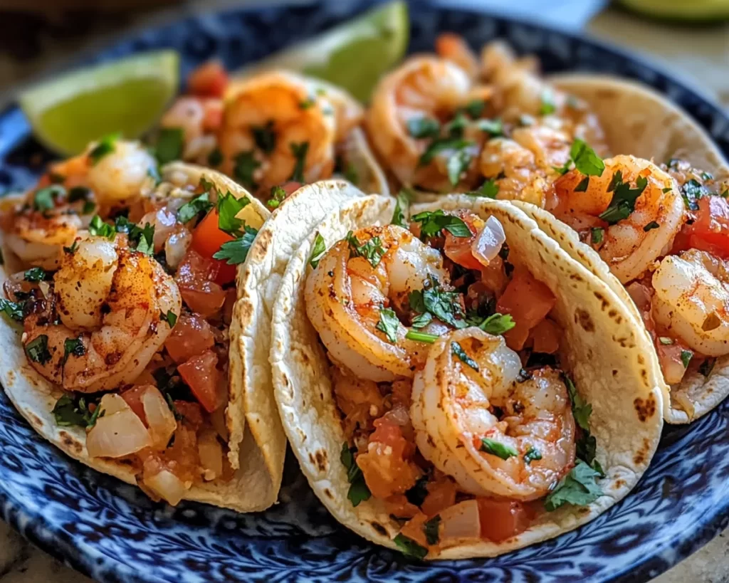 Summer Dinner Recipes: Garlic Shrimp Tacos
