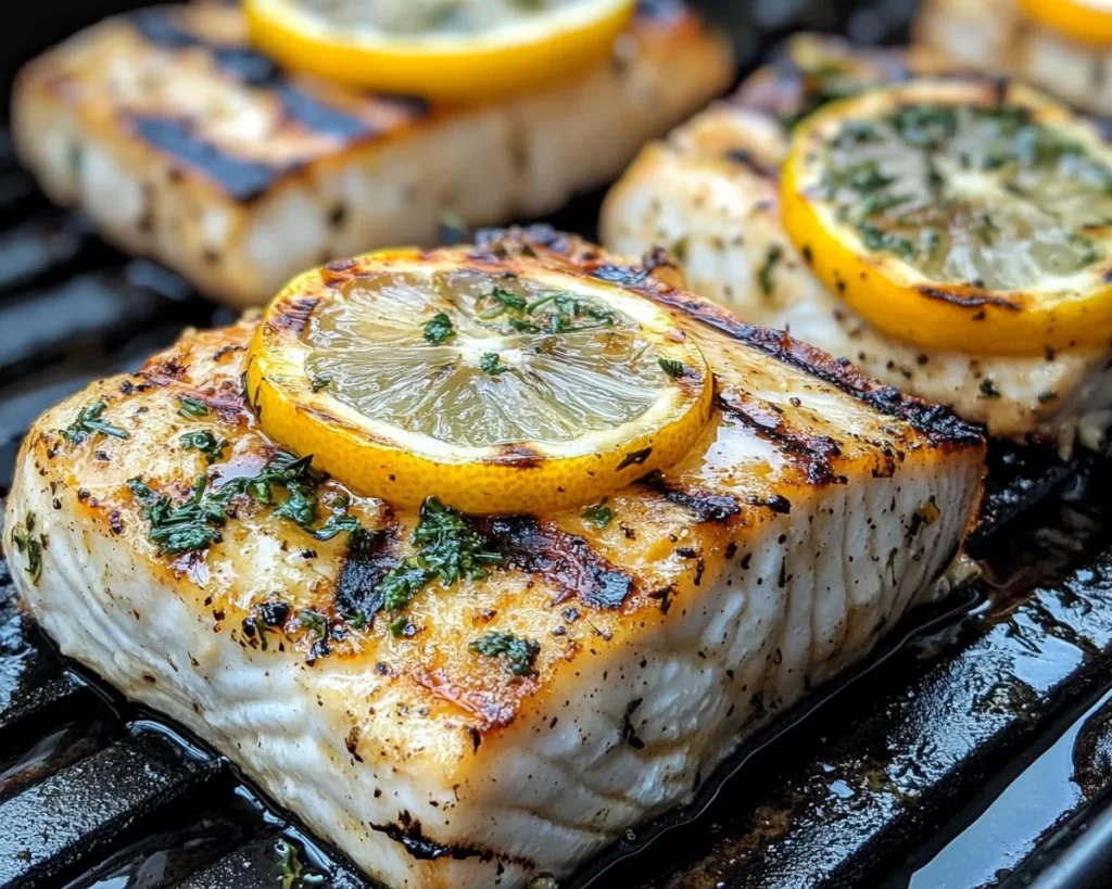 Grilling Recipes: Lemon Herb Grilled Swordfish in 20 Minutes