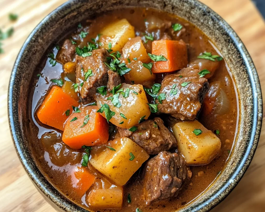 Easy Dinner Recipes for Family Comfort Foods: Slow Cooker Beef Stew in 20 Minutes Prep