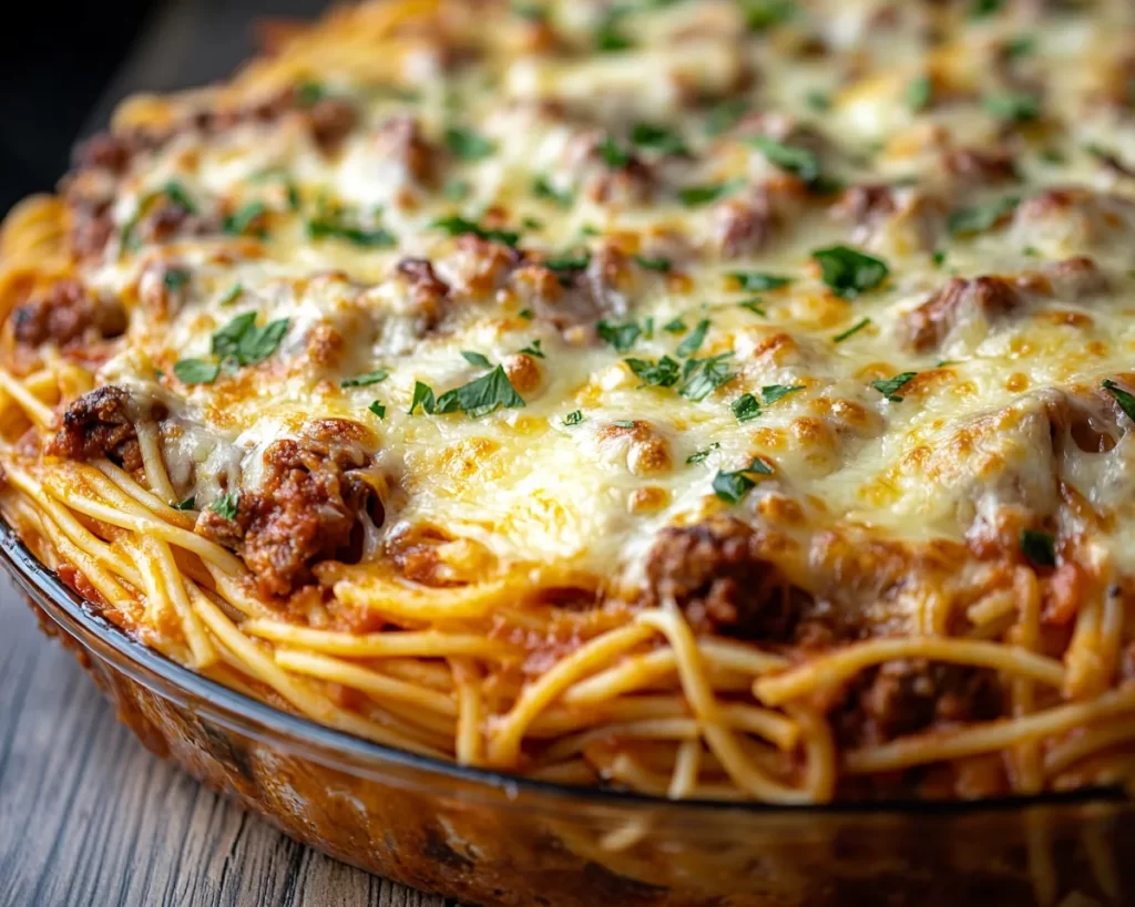Easy Dinner Recipes for Family: Baked Spaghetti in 5 Steps
