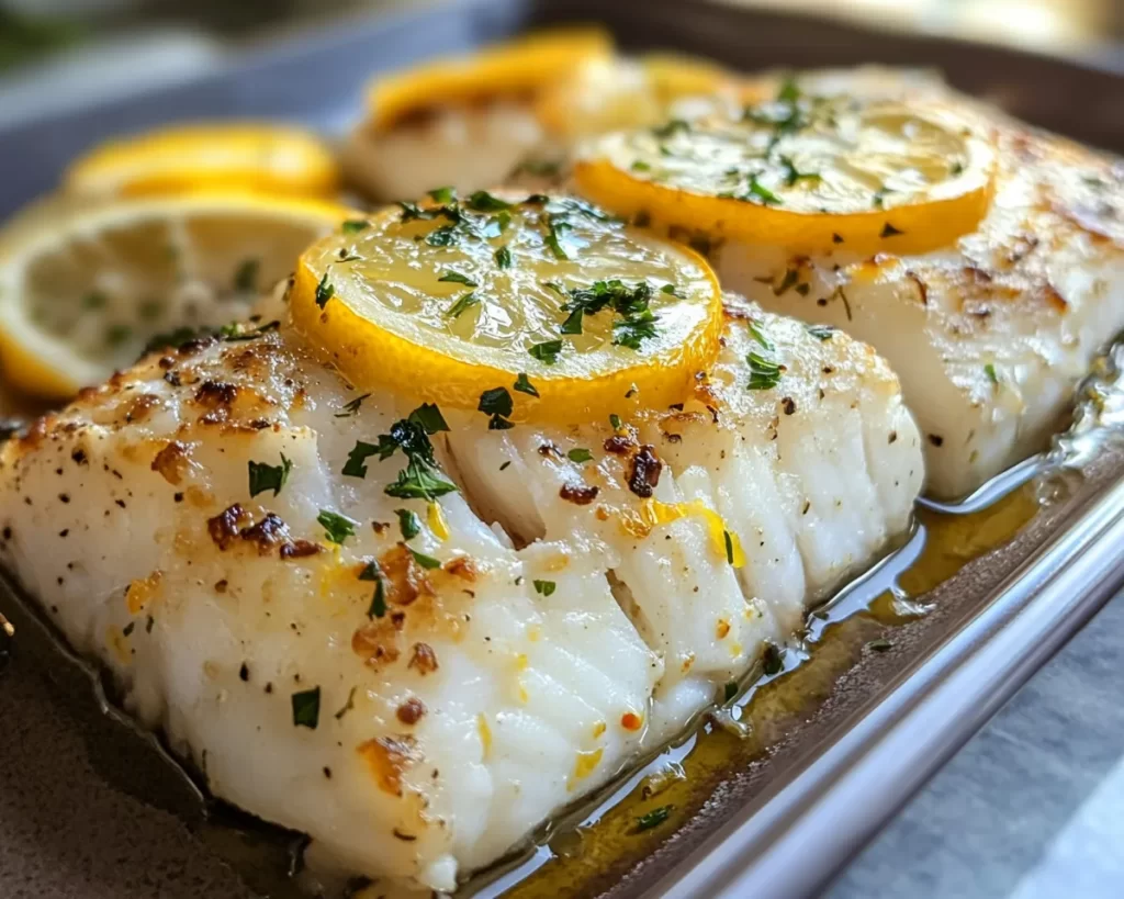Healthy Easy Recipes: Baked Lemon Cod in 20 Minutes