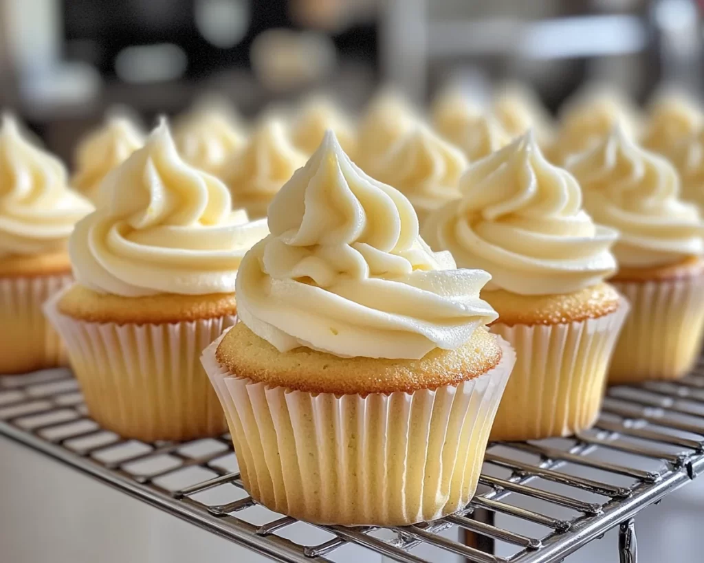 Spring Baking: Lemon Vanilla Cupcake Cake in 7 Steps