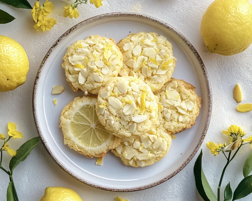 Spring Baking: Almond Lemon Cookies in 5 Steps
