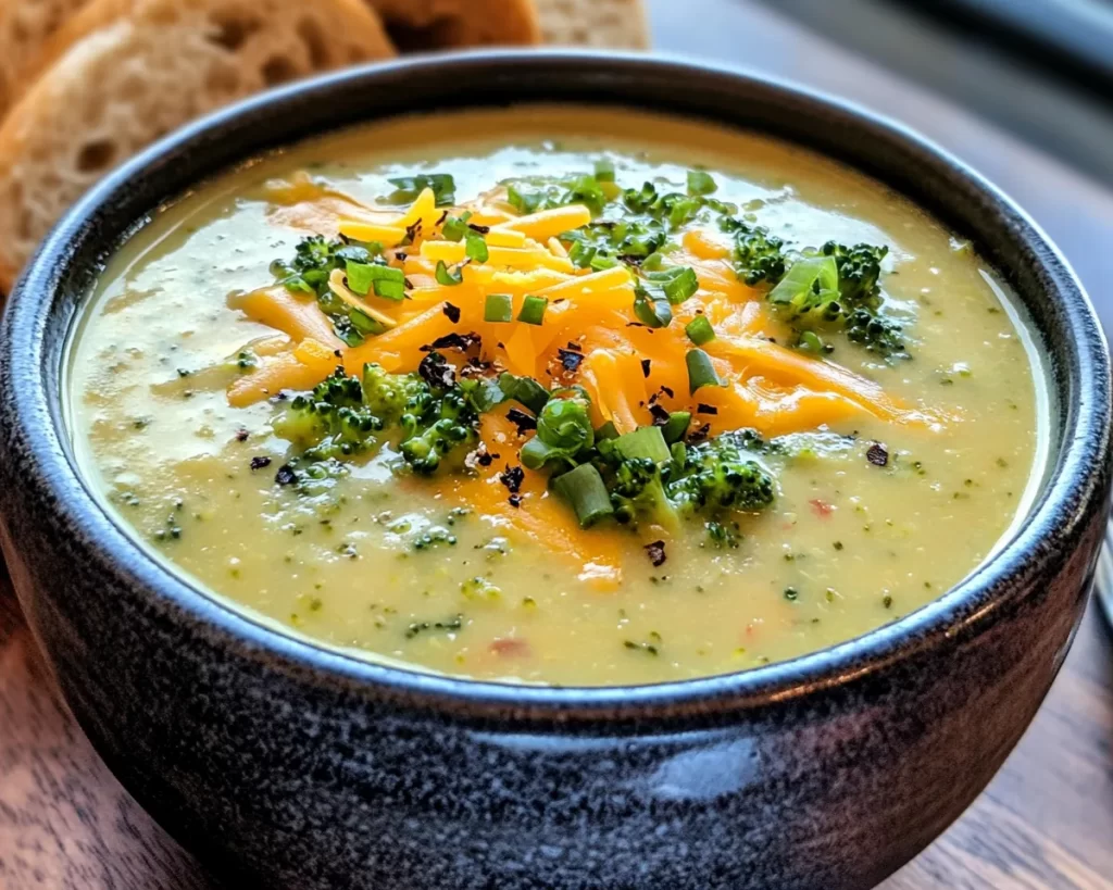 Spring Soup: Broccoli & Cheddar Soup in 25 Minutes