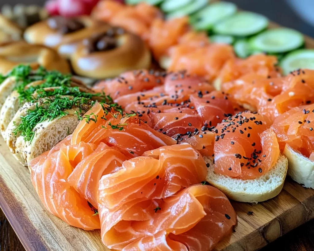 Spring Brunch: Smoked Salmon Bagel Board in 15 Minutes