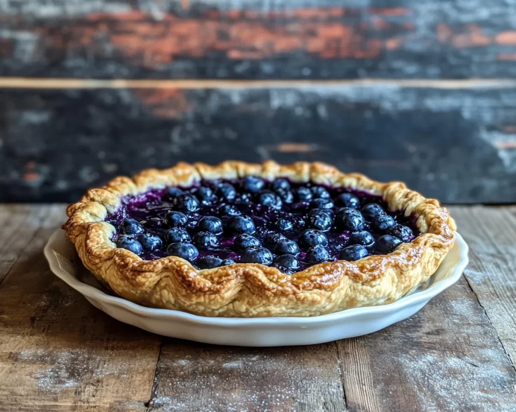 Spring Desserts: Blueberry Almond Galette in 5 Steps