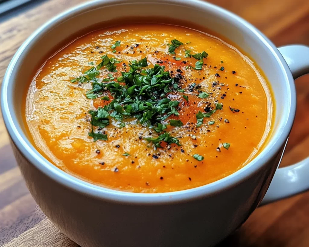 Spring Soup: Carrot & Orange Soup in 20 Minutes
