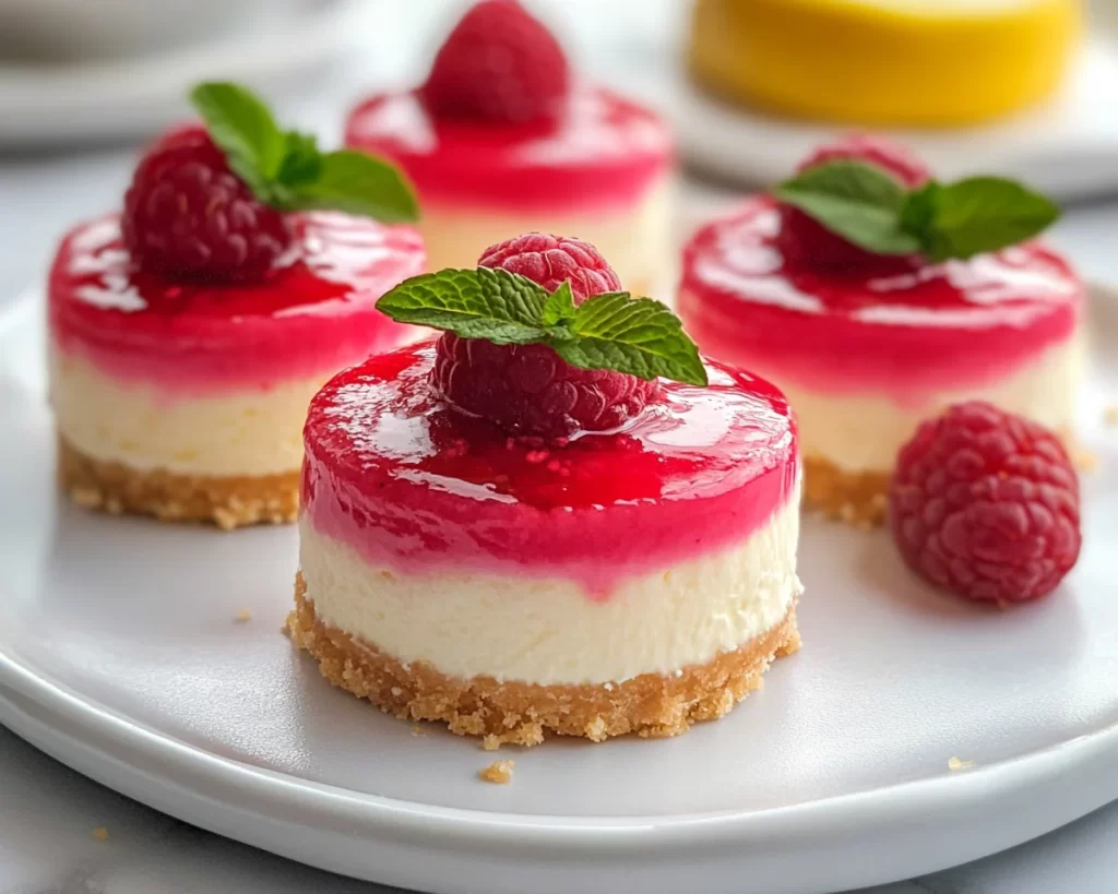 Spring Desserts: Raspberry Lemon Mini Cheesecakes in 7 Steps
