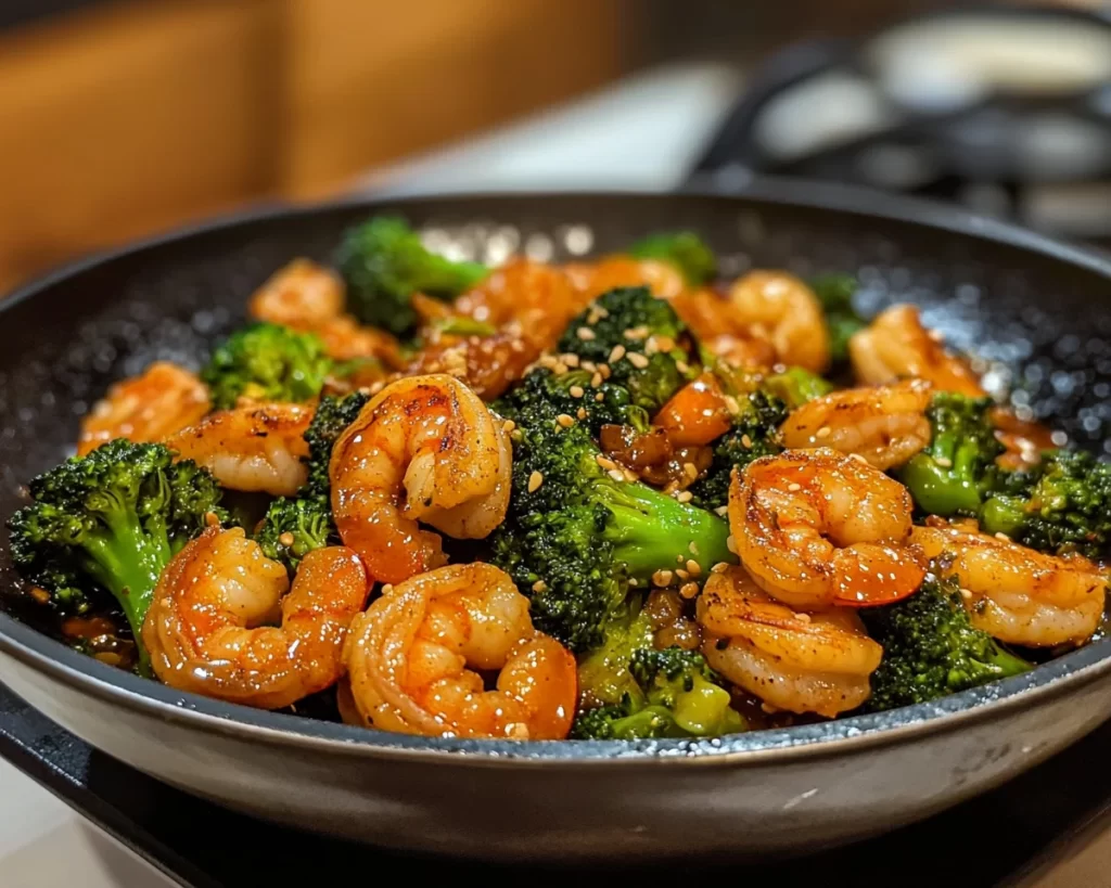 Healthy Easy Recipes: Shrimp and Broccoli Stir Fry in 15 Minutes