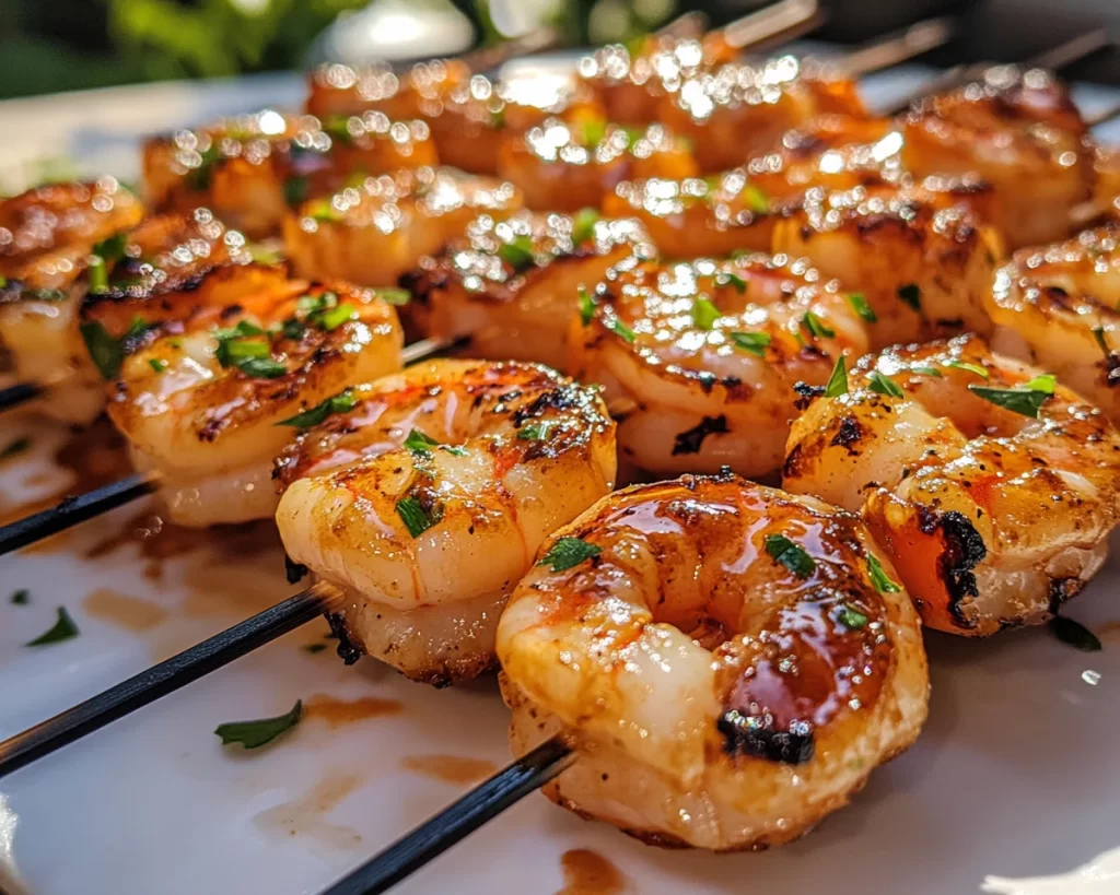 Summer Dinner Ideas: BBQ Shrimp Skewers in 15 Minutes