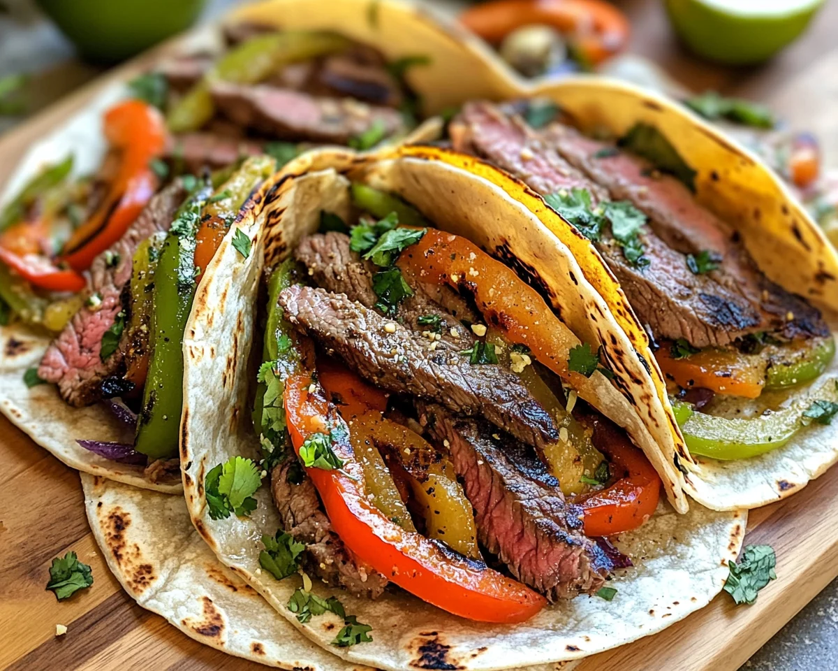 Summer Dinner Ideas: Grilled Steak Fajitas in 20 Minutes