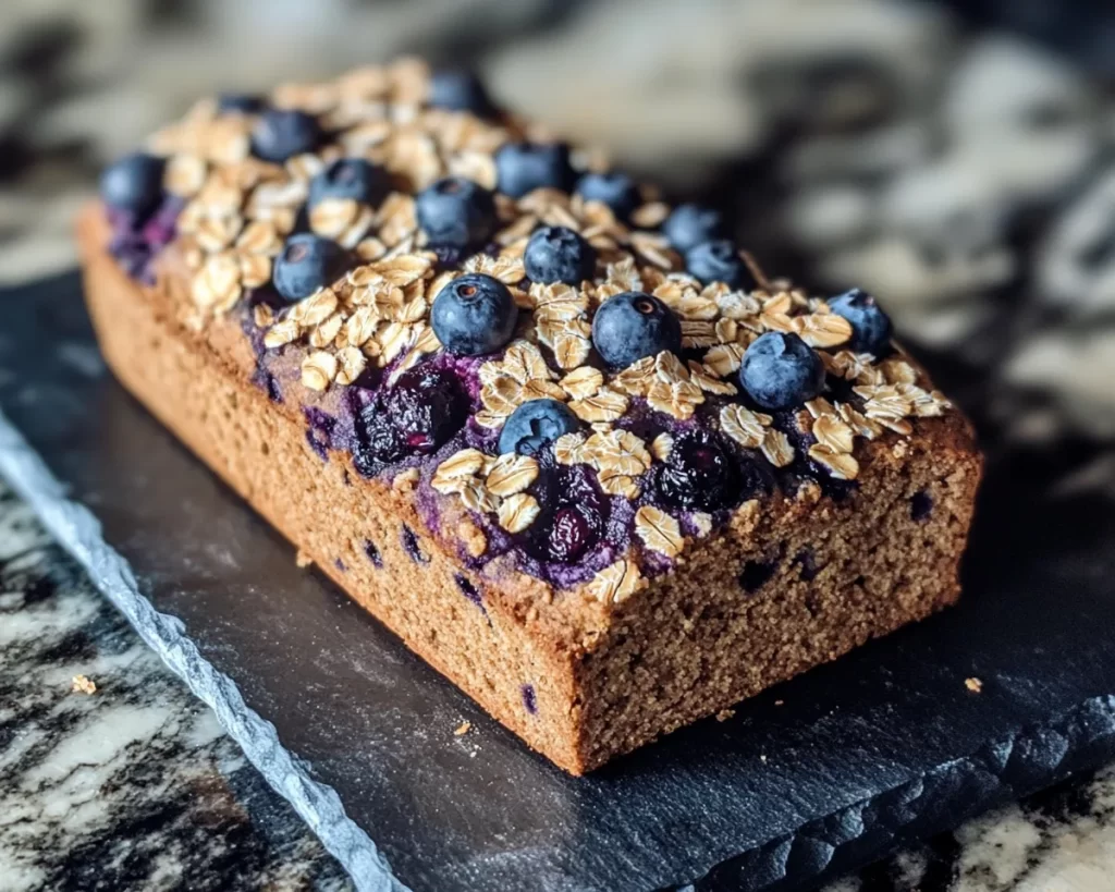 Spring Baking: Blueberry Oat Bread in 5 Steps