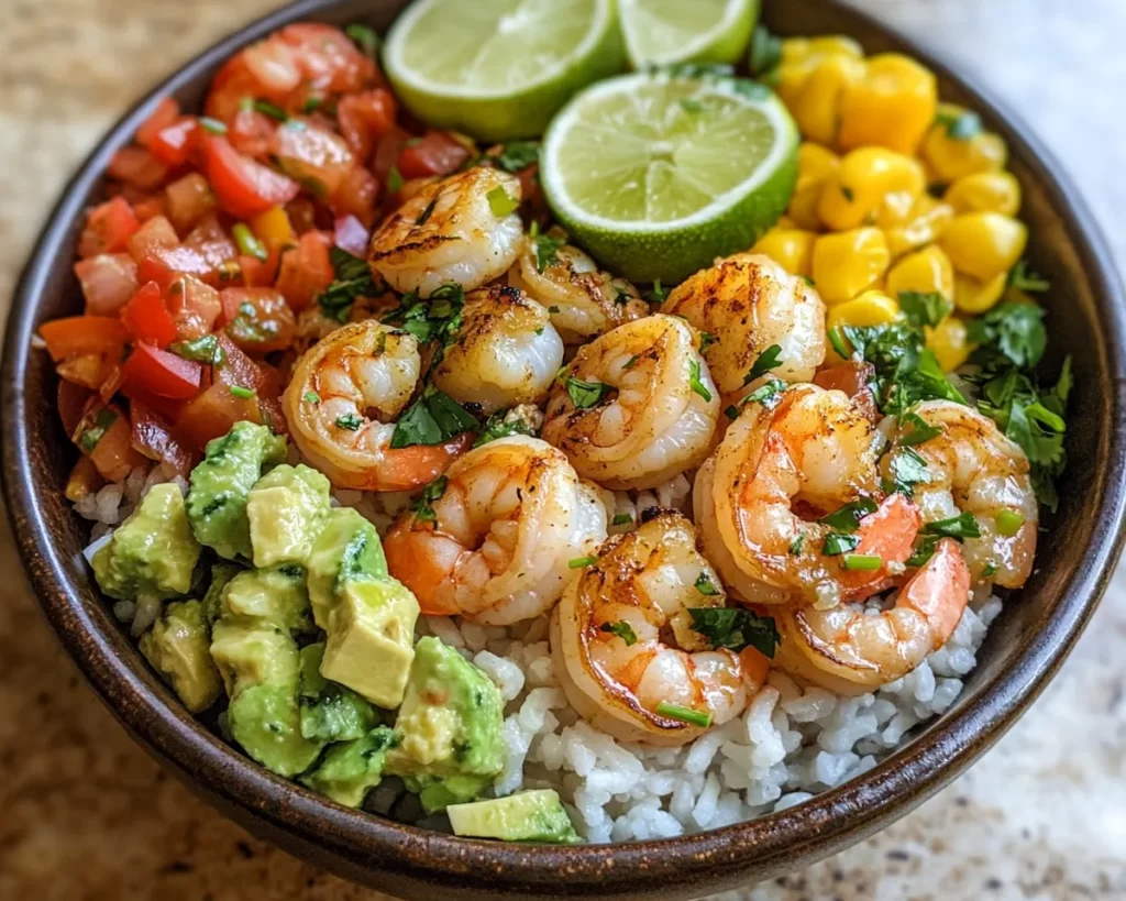 Summer Dinner Ideas: Cilantro Lime Shrimp Bowls in 15 Minutes