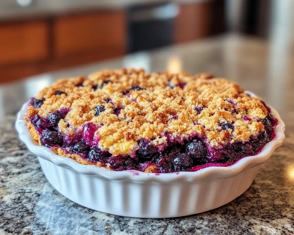 Spring Baking: Blueberry Crumb Cake in 7 Steps
