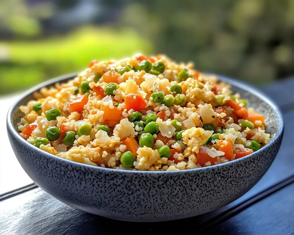 Healthy Easy Recipes: Cauliflower Fried Rice in 15 Minutes