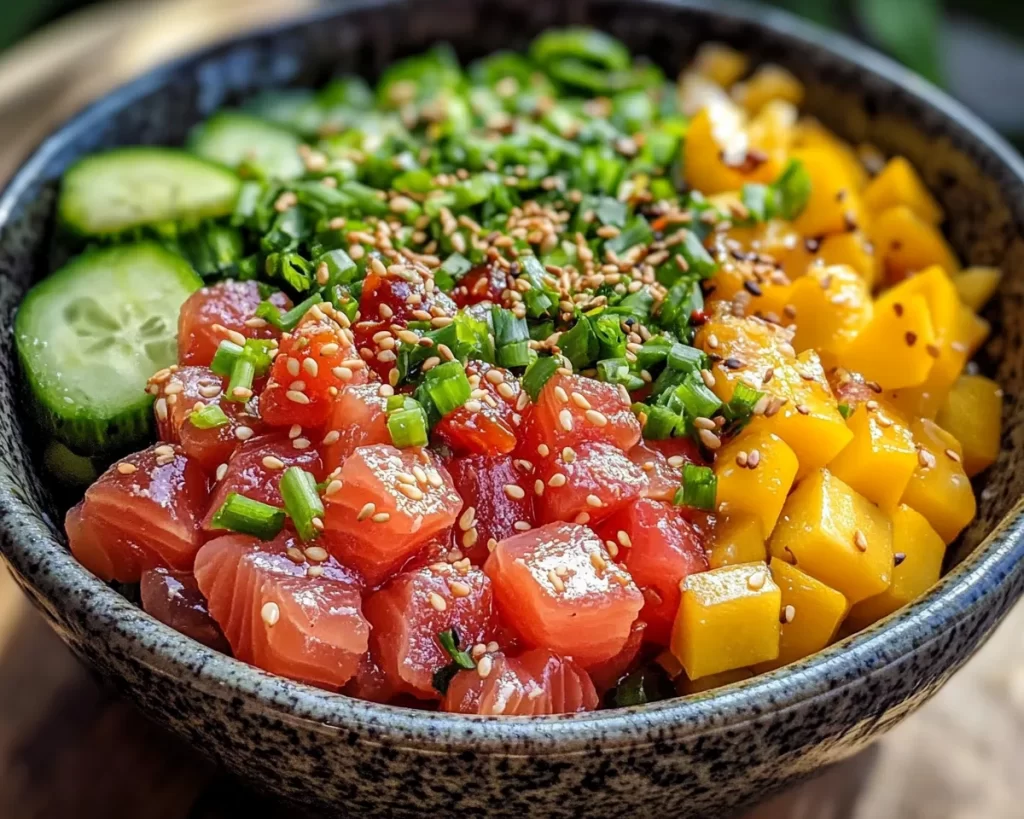 Summer Dinner Ideas: Spicy Tuna Poke Bowl in 15 Minutes