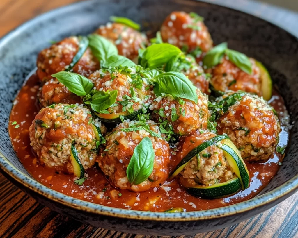 Healthy Easy Recipes: Zucchini Turkey Meatballs in 25 Minutes