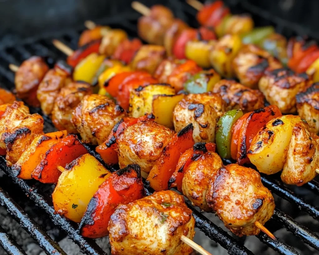 Grilling Recipes: Smoked Paprika Grilled Chicken Skewers in 20 Minutes