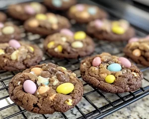 Cadbury Egg Cookies: Chewy Cookies with Mini Eggs