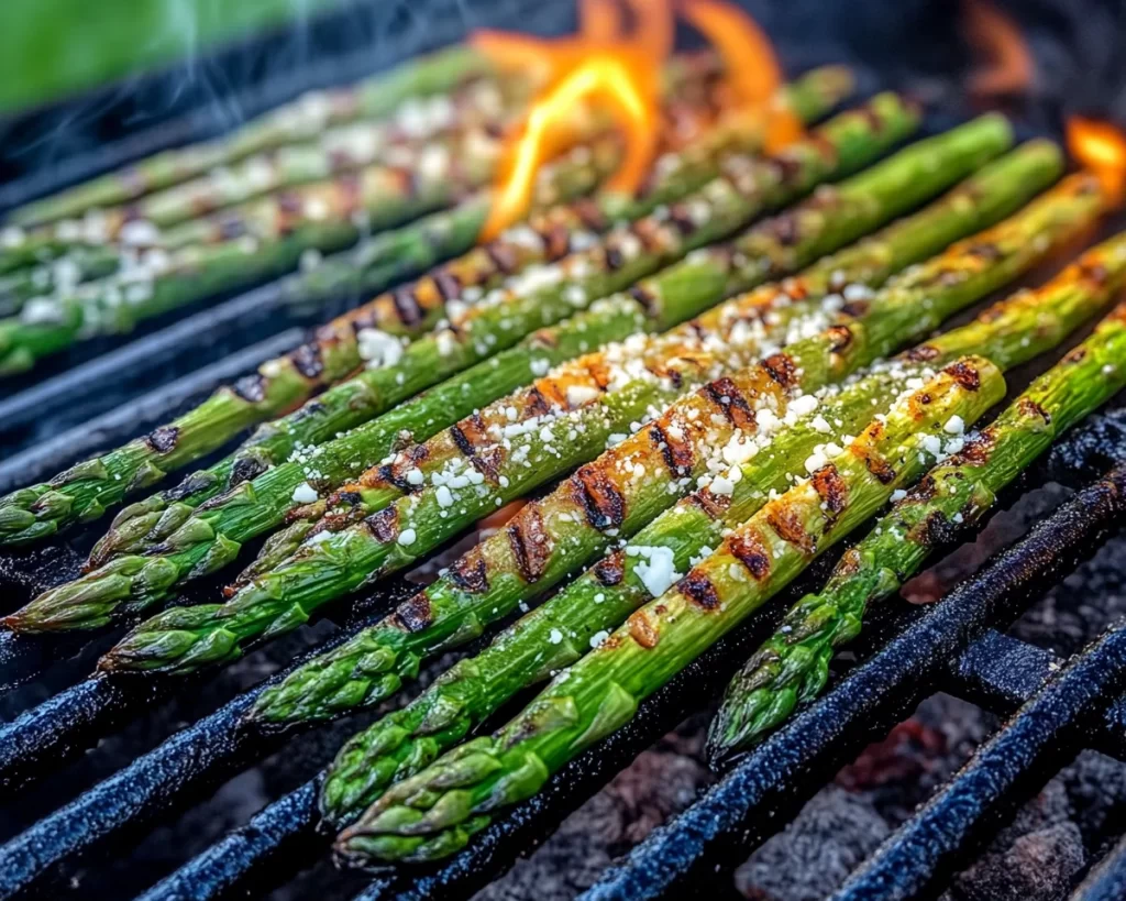 Grilling Recipes: Grilled Asparagus With Balsamic and Parmesan in 15 Minutes