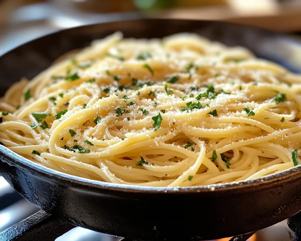 Easy Summer Dinners: Lemon Garlic Butter Pasta in 20 Minutes