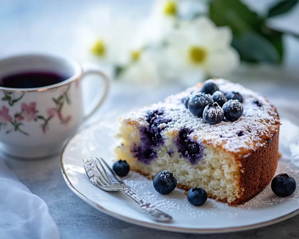 Spring Baking: Blueberry Coffee Cake in 5 Steps