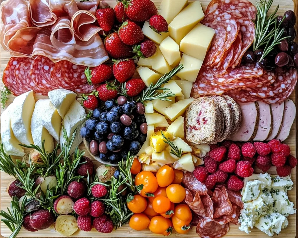 Spring Charcuterie Board Ideas with Mini Desserts in 5 Steps