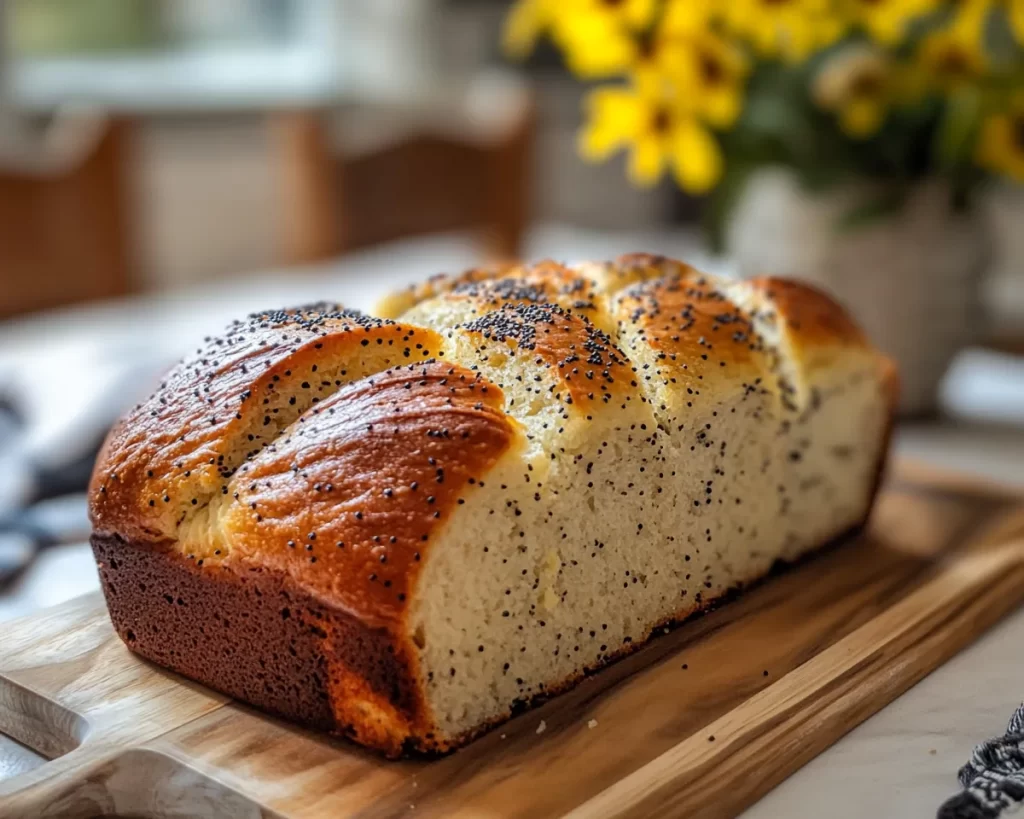 Spring Baking: Lemon Poppy Seed Bread