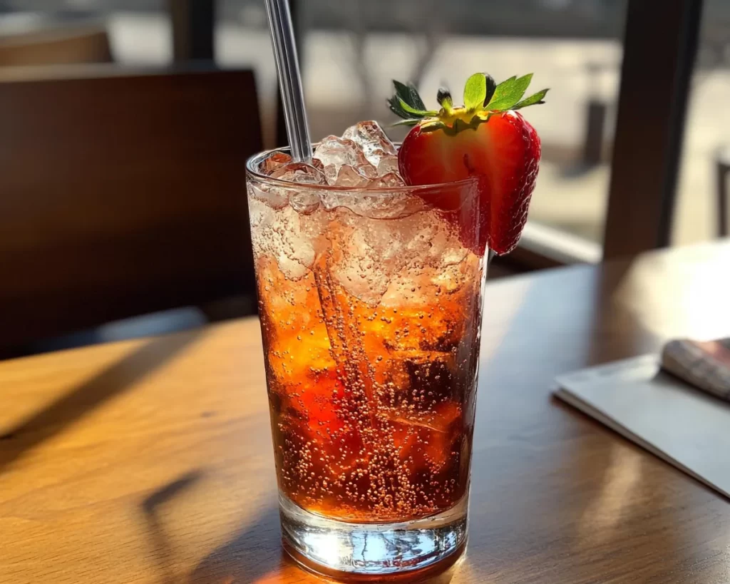 Soda Drinks Recipes: Homemade Strawberry Soda