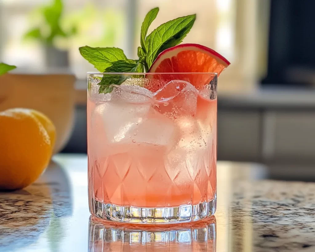Spring Cocktails: Rhubarb Rosé Spritzer in 10 Minutes