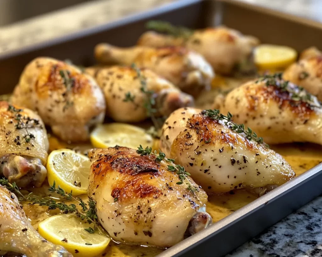Spring Dinner Ideas: Lemon Thyme Chicken Drumsticks in 30 Minutes