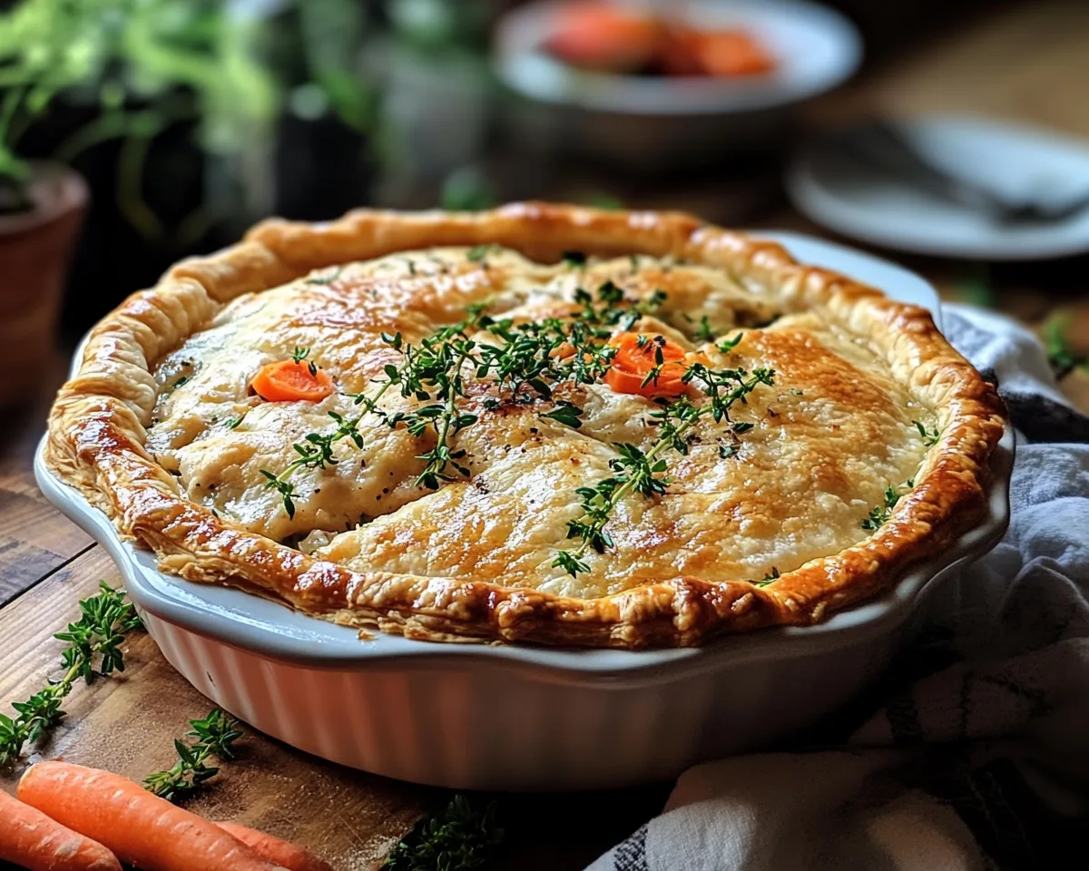Why This Chicken Pot Pie with Puff Pastry Works