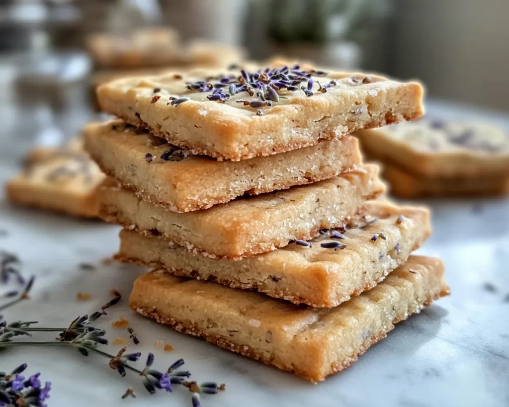 Spring Baking: Honey Lavender Shortbread Cookies in 25 Minutes