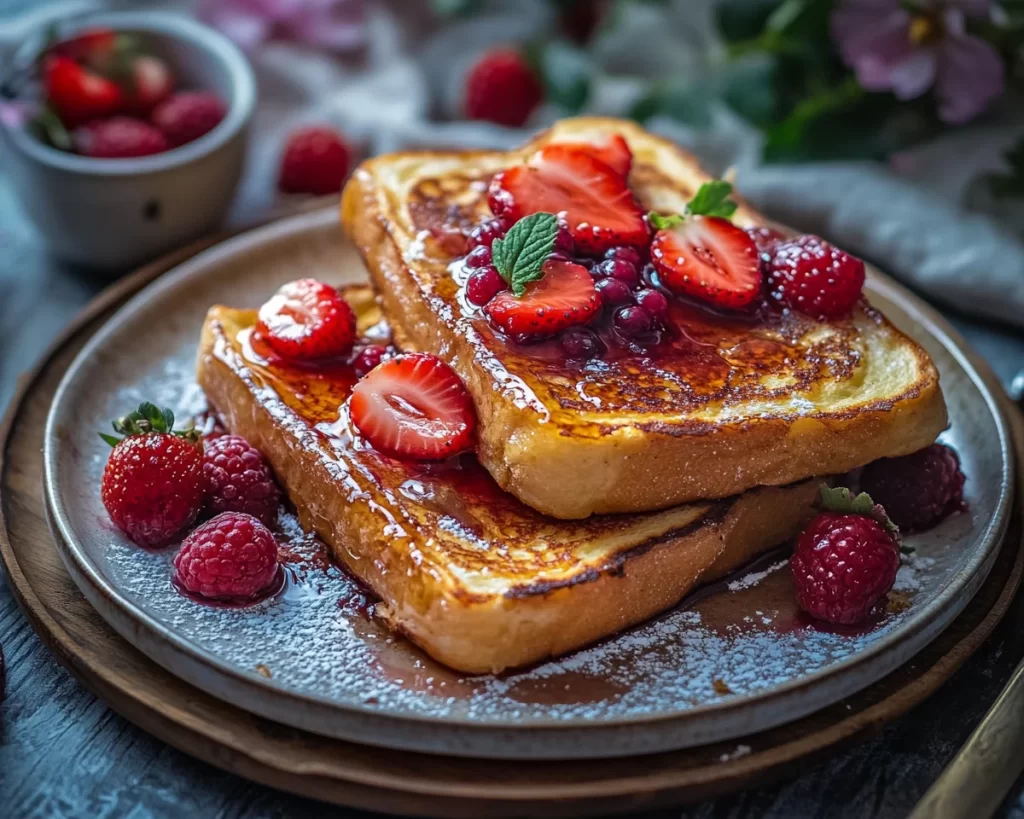 Spring Brunch: Brioche French Toast With Berry Compote in 20 Minutes