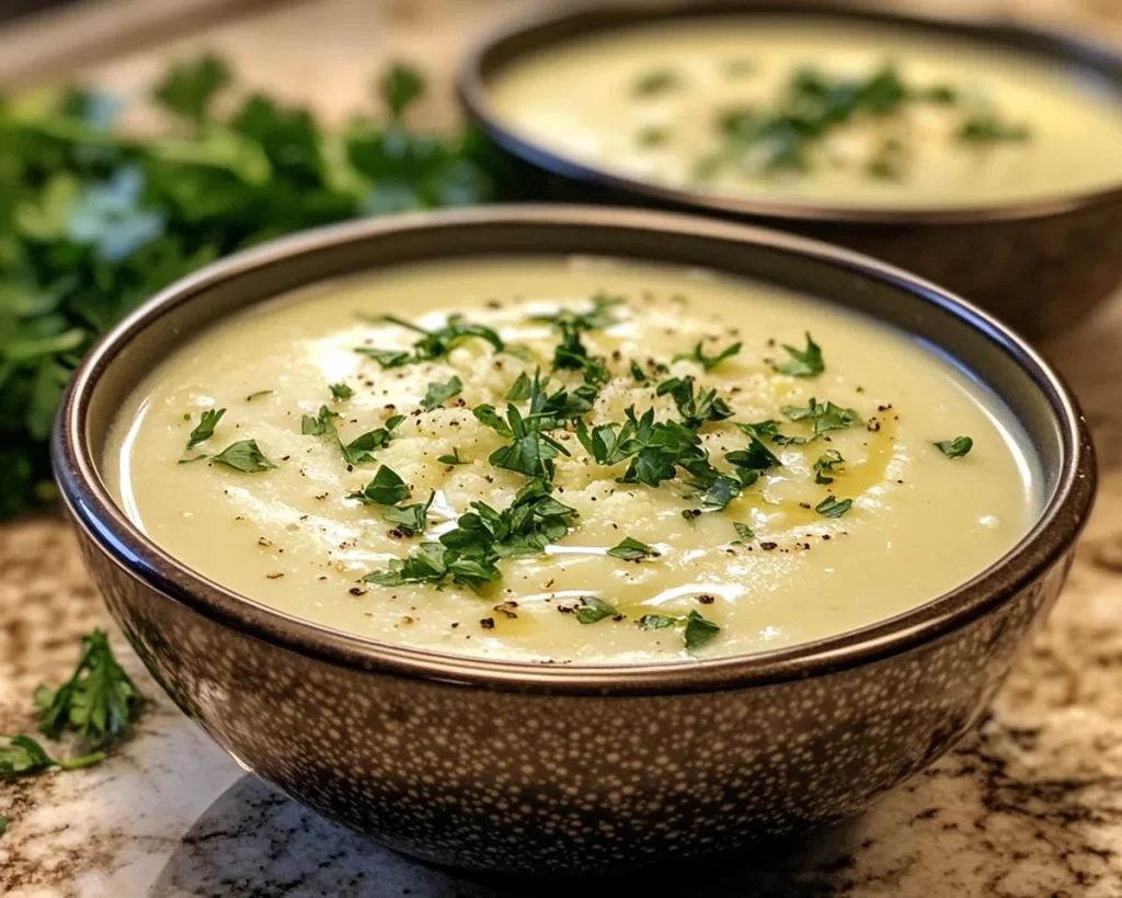 Spring Soup: Creamy Cauliflower Soup in 20 Minutes
