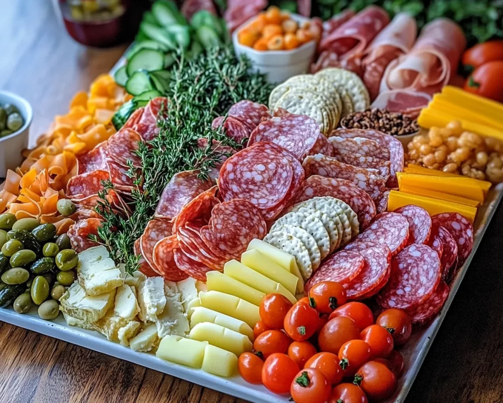 Spring Charcuterie Board Ideas: Pastel Easter Charcuterie Board in 20 Minutes