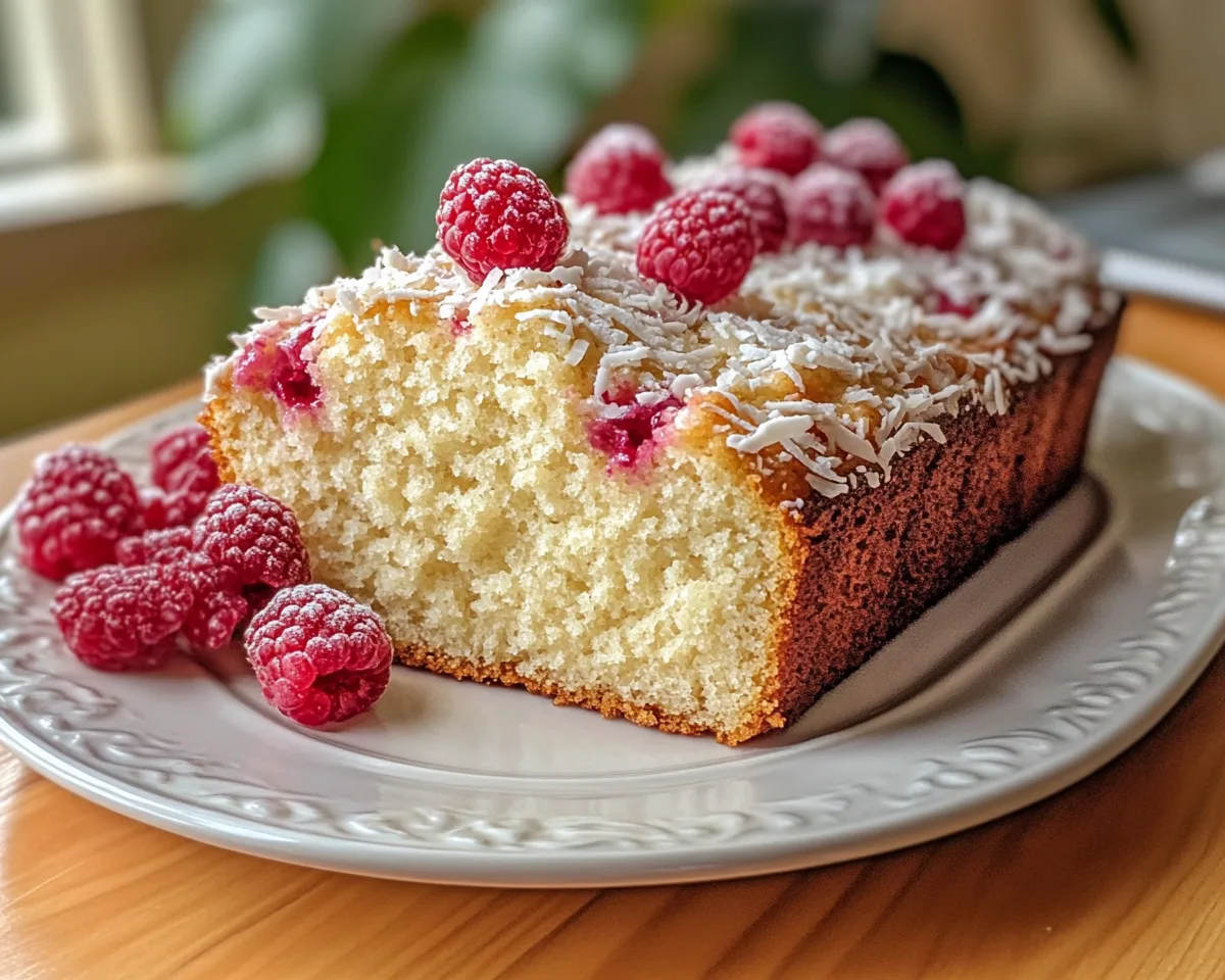 Spring Baking: Raspberry Coconut Bread in 5 Steps