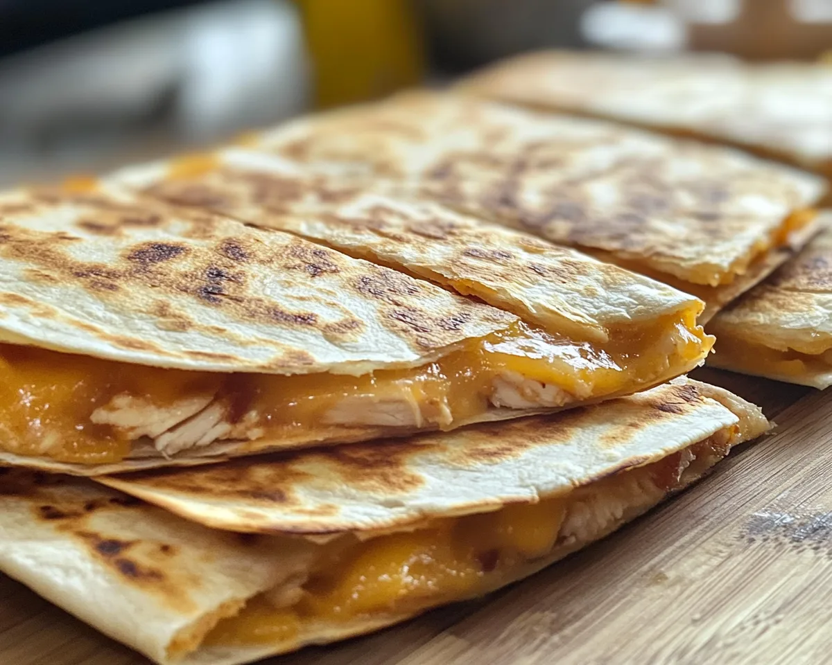 Summer Dinner Ideas: BBQ Chicken Quesadillas in 15 Minutes